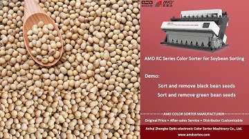 AMD RC Series(RC8) Soybean/Semente De Soja Color Sorter Machine Price for Soya Bean Seeds Sorting