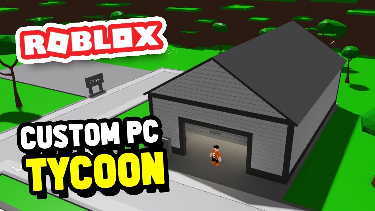Building a WAREHOUSE To Start a CUSTOM PC Company In Custom PC Tycoon ( Roblox) 