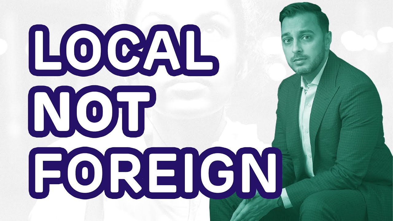 Not Foreign Local Not Foreign - YouTube
