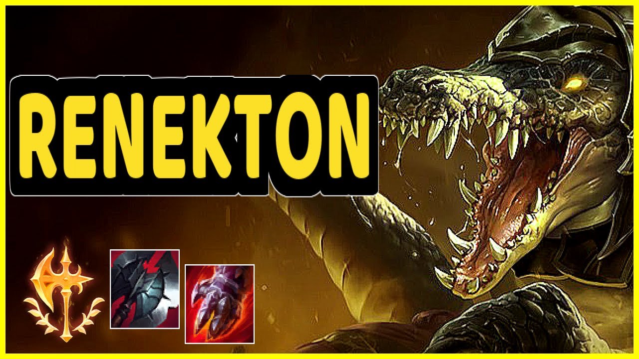 RENEKTON VS AATROX TOP GAMEPLAY EMERALD I