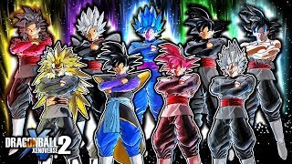 Dragon Ball Xenoverse 2 Pc Ultimate Goku Black Dlc Pack Mod Gameplay All New Forms & 17 New Slots