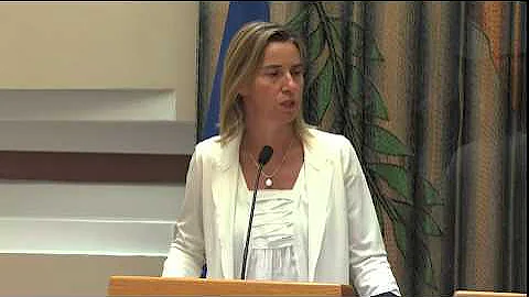 EU High Representative Federica Mogherini: Cyprus visit