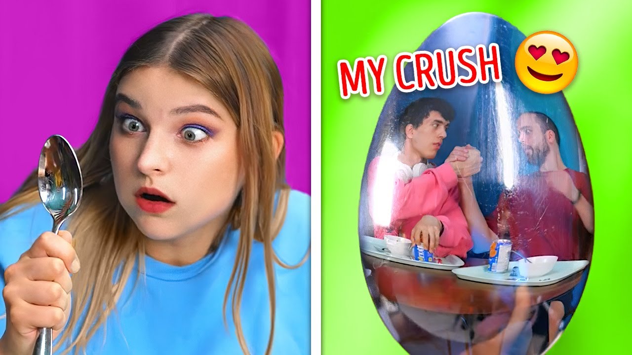 I SPY ON MY CRUSH ? || Smart Spy Hacks And Funny Situations You Can Relate To