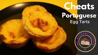 CHEATS PORTUGUESE EGG TARTS RECIPE  | MsDessertJunkie