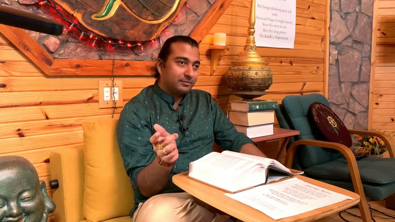 MN 10 Mindfulness Redefined-Satipatthana Sutta with Delson Armstrong-Very Good!