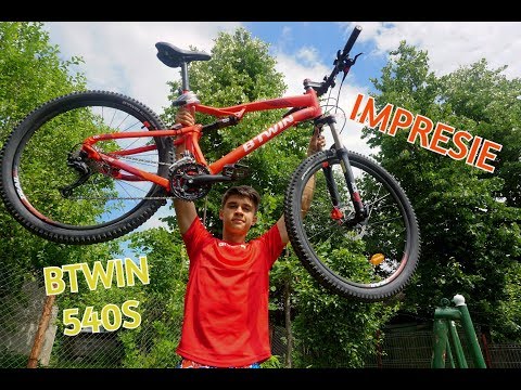 B'TWIN 540S REVIEW - UN DRAGON ROSU!!👺