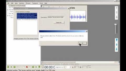 Obi Tutorial: Working with Sections