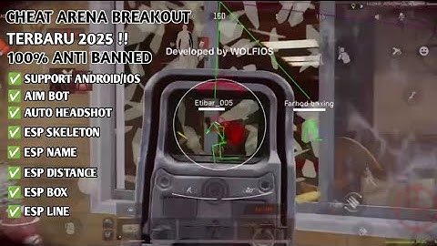 CHEAT ARENA BREAKOUT TERBARU SEASON 9 ANTIBAN || AUTO HEADSHOT || AIMBOT || SUPPORT ANDROID & IOS