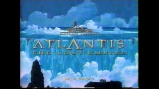 Atlantis: The Lost Empire Tv Spot & Mcdonald's Commercial