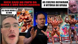 Explicação do Árbitro Chefe do Tampa é um absurdo   Nick errou na situação com Palacios
