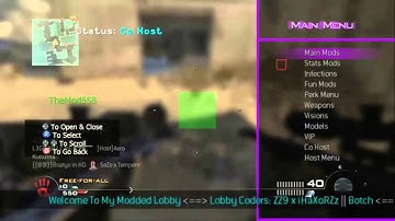 Modern Warfare 2 All Client Mod Menu