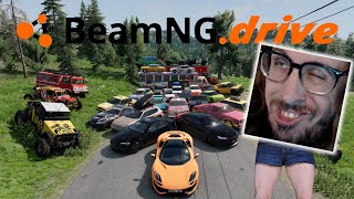 Dumb Man Plays BeamNG Drive for the First Time EVER