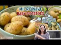 Mikrowellen Babykartoffeln Gedämpfte Neue Kartoffeln In Der Mikrowelle