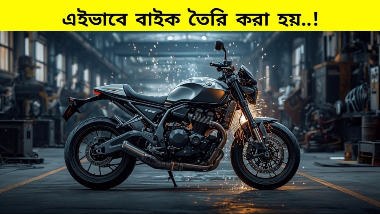 এইভাবে তৈরি হয় স্বপ্নের বাইক! | Bike Manufacturing Process | Inside the Factory