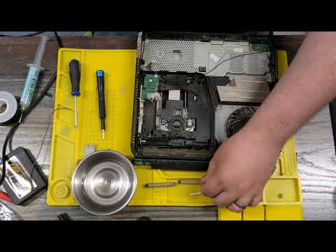PS4 Slim CUH 2015A Dirty Rollers Clean And Re Paste 