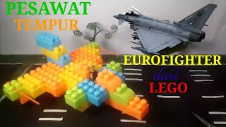 cara membuat pesawat tempur uerofighter dari lego