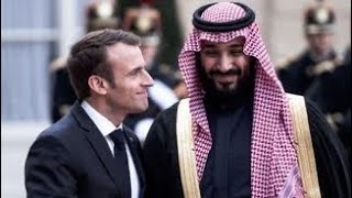 Emmanuel Macron reçoit Mohammed ben Salmane à l'Élysée