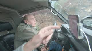 Peters steepest hill climb Morvan Wintertrip
