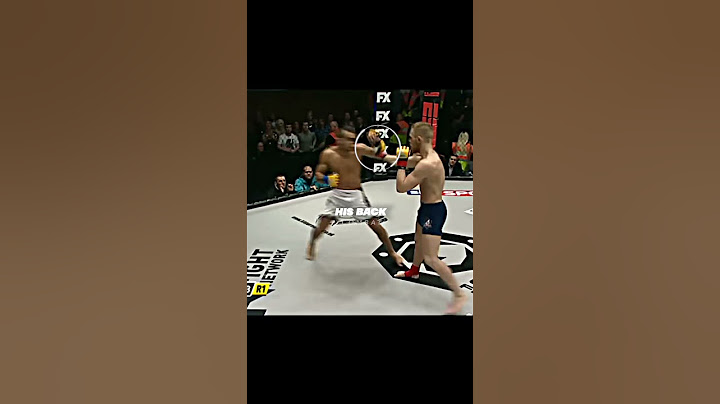 Conor Mcgregor's Perfect Knockout