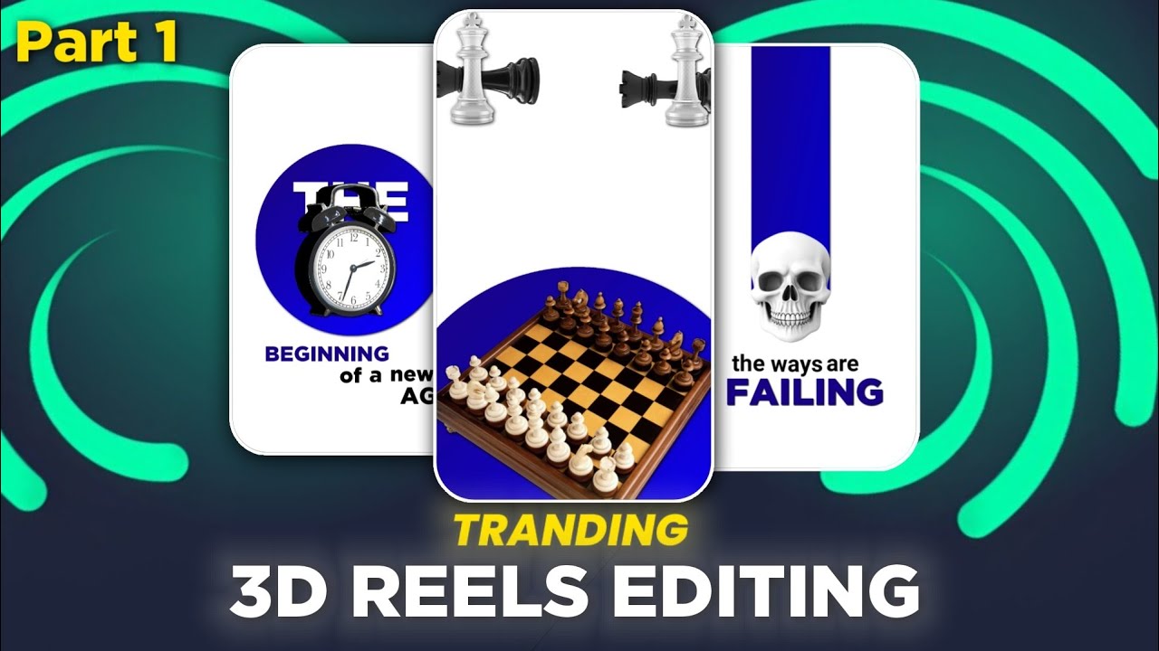 3D Reels Editing in Alight Motion | Full Tutorial (Part 1) - YouTube
