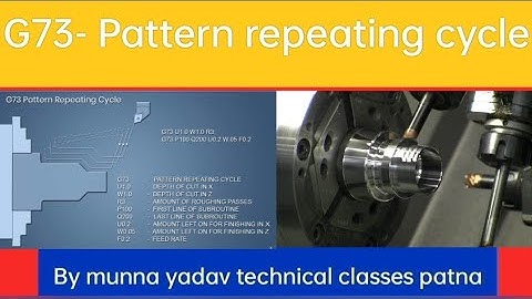 G73 pattern repeating cycle