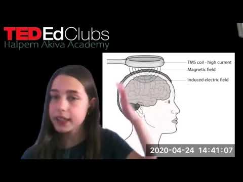 Some countries around the world are testing a new way to help people with Autism, Depression, and Tourette Syndrome. It is a non-invasive procedure that uses magnetic fields to stimulate brain cells. It is typically used when other treatments have not been successful. Many kids have tried this, and this 13-year old teenager, was one of the first to try it in Canada.It was very successful for this young lady, and she hopes she can participate in more treatments to help with her Tourette’s.Kayla is a Grade 7 student at Halpern Akiva Academy. She is very creative and loves Science, Math, Art, and Creative Writing. Here is her Ted Talk!Facilitator: Sana Sama WaseemTED-Ed, TED's education initiative, inspires tomorrow's TED speakers and future leaders by supporting students in discovering, developing and sharing their big ideas in the form of short, TED-style talks. In the TED-Ed Student Talk program, students work together to discuss and celebrate creative ideas through TED-Ed's flexible curriculum. Check out https://ed.ted.com/student_talks if you're interested in getting started.This presentation was completed by participating in a TED-Ed program and produced independently of the TED Conferences. Only approved participants are able to upload TED-Ed Student Talks.*If you see any video that should be flagged as offensive, please let us know by emailing tededstudents@ted.com Beyond the Brain | Kayla Judkovski | Halpern Akiva Academy