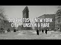 Old Photos Of New York City | Unseen & Rare