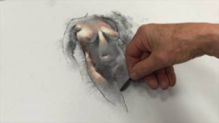 Preview - Drawing-Charcoal&Pastel-Female-Multiple Figure Exercise screenshot 5