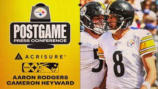 Download Lagu Rodgers \u0026 Heyward Postgame Press Conference (Week 3 at New England Patriots) | Pittsburgh Steelers MP3 Download Lagu Rodgers \u0026 Heyward Postgame Press Conference (Week 3 at New England Patriots) | Pittsburgh Steelers MP3