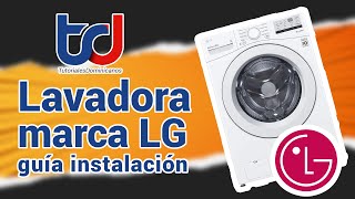 4k Como instalar lavadora LG | Dominicano | LG WM20WV26W