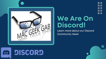 The Mac Geek Gab Discord Is Live!