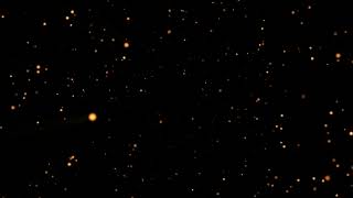 Gold Particles on black Background 4K I Free Footage