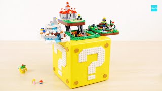 レゴ スーパーマリオ64 ハテナブロック 71395 ／ LEGO Super Mario 64 Question Mark Block Speed Build & Review screenshot 5