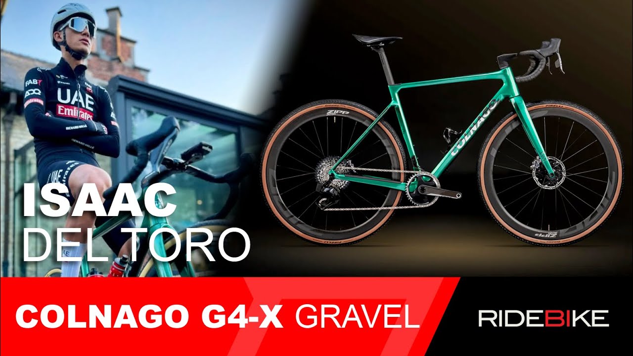 COLNAGO G4-X 🟢 - Gravel - ISAAC DEL TORO 🇲🇽
