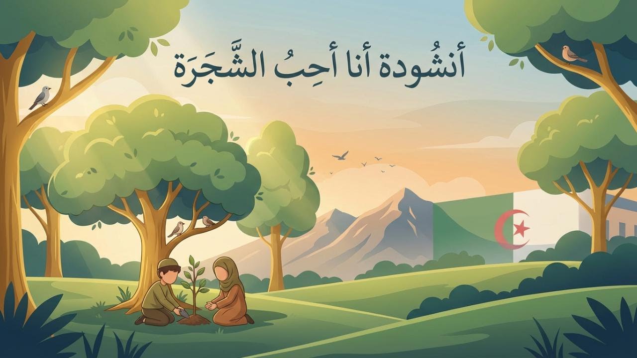 أنشودة أنا أحب الشجرة - السنة أولى المنهاج الجزائري