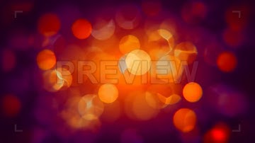 Orange-Purple Bokeh Circles 4K Stock Motion Graphics