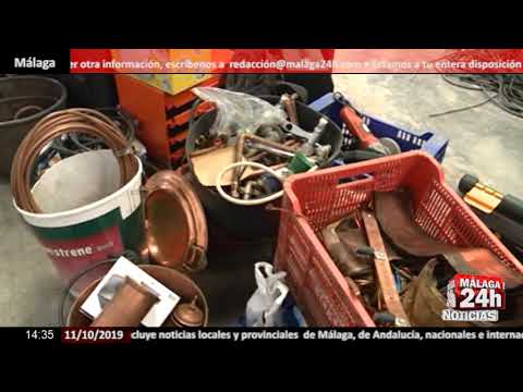 Noticia - Cinco detenidos en Málaga por robar en dos naves horas en frances