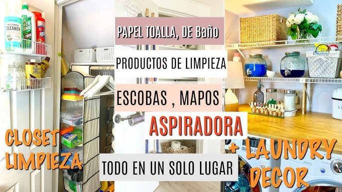 Kit básico de limpieza para tu casa