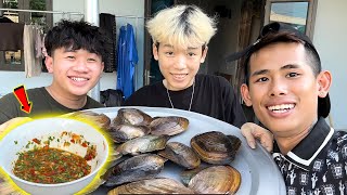 Vlog | Chai Chai Khổng Lồ Hấp Sả Chấm Ớt Siêu Cay Ăn Cả Pịa Và Cái Kết ?