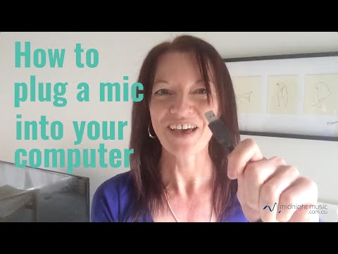 How to plug a mic into your computer hqdefault