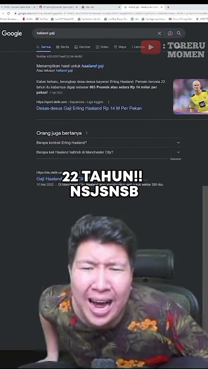 WINDAH SHOCKED BY HAALAND'S SALARY! Windah Basudara