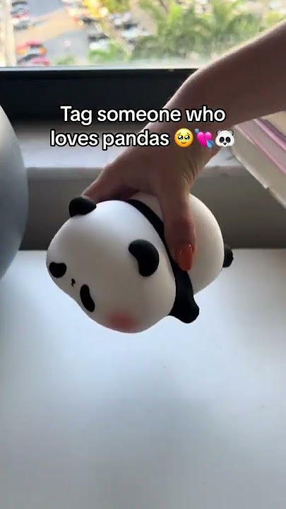 Panda Night Light – Soft Silicone Rechargeable Lamp with Touch Control, for Gifting #giftideas