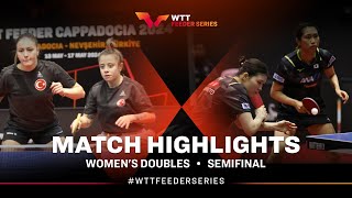 Kulakceken/Harac Vs Hashimoto/Sato | Wd Sf | Wtt Feeder Cappadocia 2024