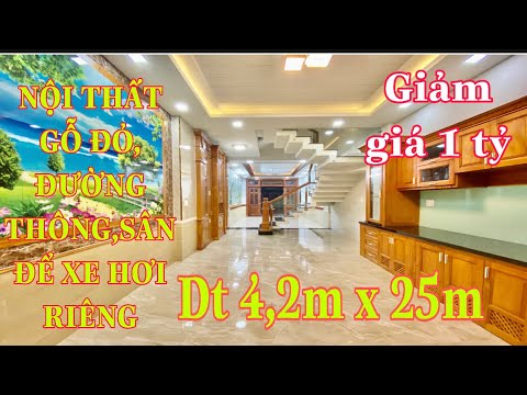 Bán nhà Gò Vấp | MINI PHỐ Đường Phan Huy Ích thiết kế cực kỳ đẹp 4.2m x 25m |"nhà đẹp"