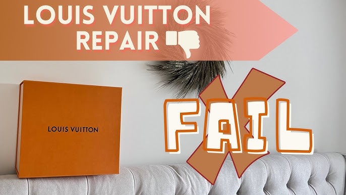 LOUIS VUITTON REPAIR UPDATE  COST, ISSUES, AND HOW LONG DID IT TAKE? 