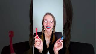 How to brush your teeth with these brushes #shorts TikTok by Anna Kova