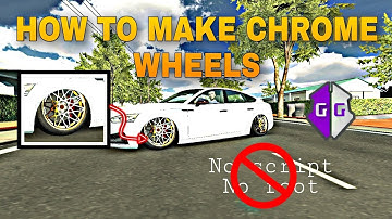 HOW TO MAKE CHROME WHEELS || NO SCRIPT, NO ROOT || Car Parking Multiplayer