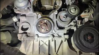 Peugeot 208 oil pressure fault Wetbelt replacement worst I've ever seen PSA engine 1.2 3 cylinder