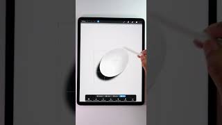 Drawing waterdrop in procreate |shorts procreate digitalart ipad artchallenge