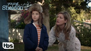 Young Sheldon: The Family Sets Off To See The Shuttle Launch (Season 1 Episode 8 Clip) | TBS